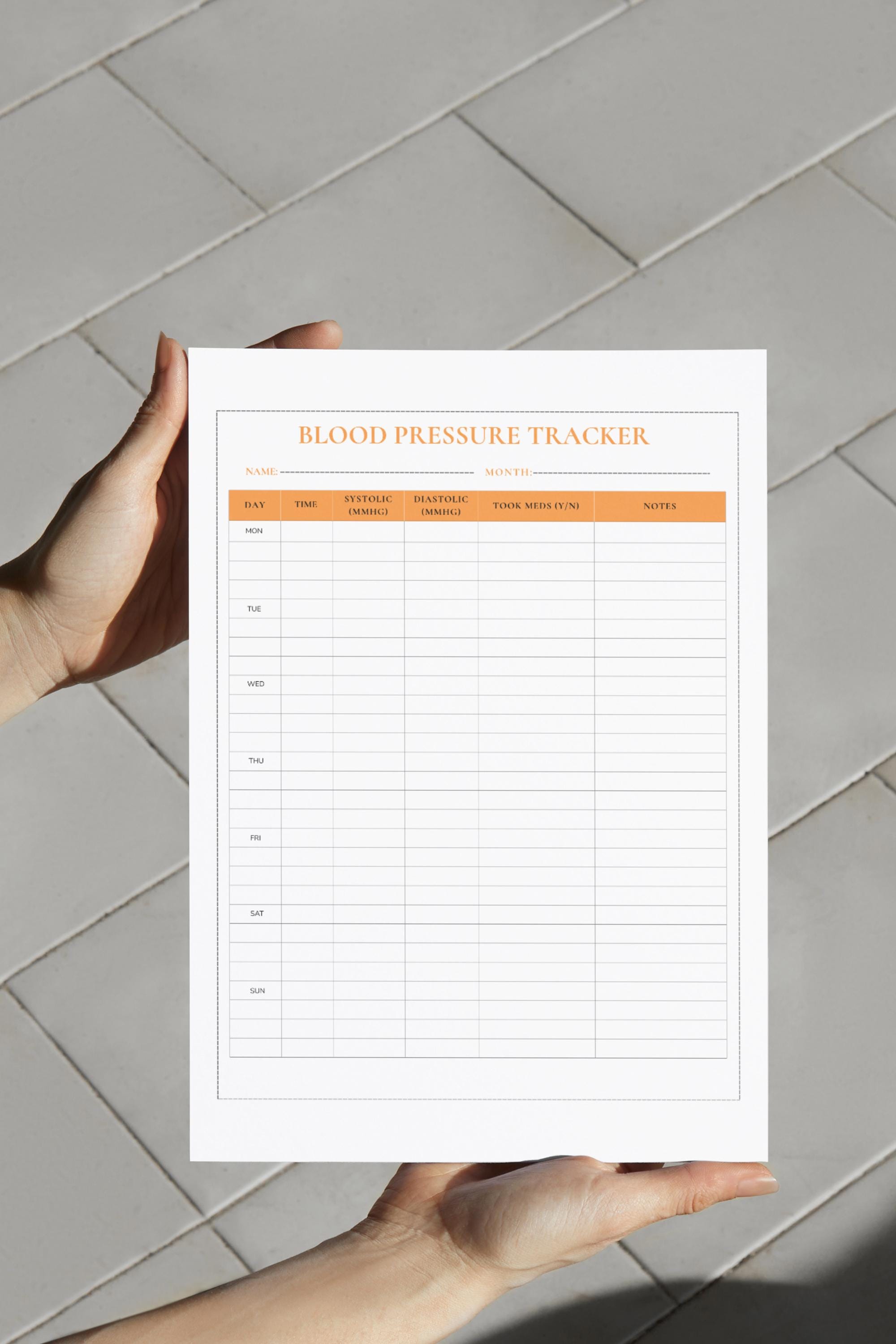 Bp Measuring Template.pdf Blood Pressure Tracker Printable | BP Log Sheet | Heart Rate Chart ...