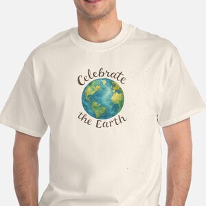 Earth Day Celebration Tee: Eco-Friendly Nature Lover Shirt