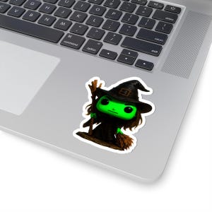 Halloween Kiss-Cut Stickers, Spooky Season Decals, Trick or Treat Label, October Party Supplies, Autumn Scrapbook Decor