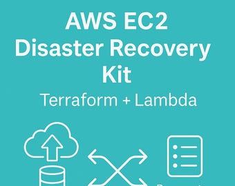 AWS EC2 Disaster Recovery Terraform Kit – Multi-Region Backup, Auto-Restore with Lambda + Parameter Store