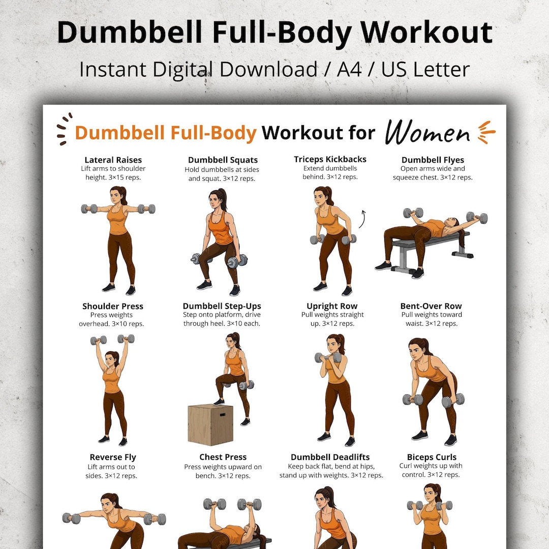 Dumbbell Full Body Workout For Women Printable Female Dumbbell Home dumbbell-full-body-workout-for-women-printable-female-dumbbell-home