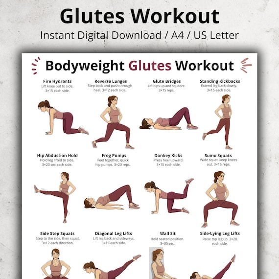 Body Weight Glute Workout: Sculpt Stronger Glutes Anywhere