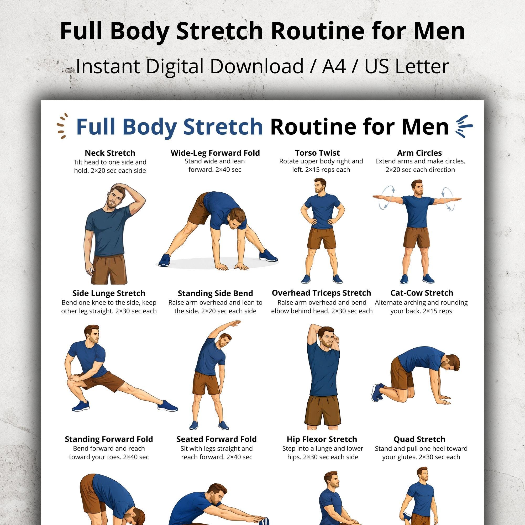 Morning Stretch Routine For Men