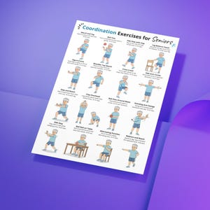 Coordination and Balance Exercises for Seniors | Gentle Stability ...