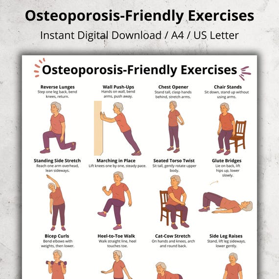 Osteoporosis Exercises For Seniors