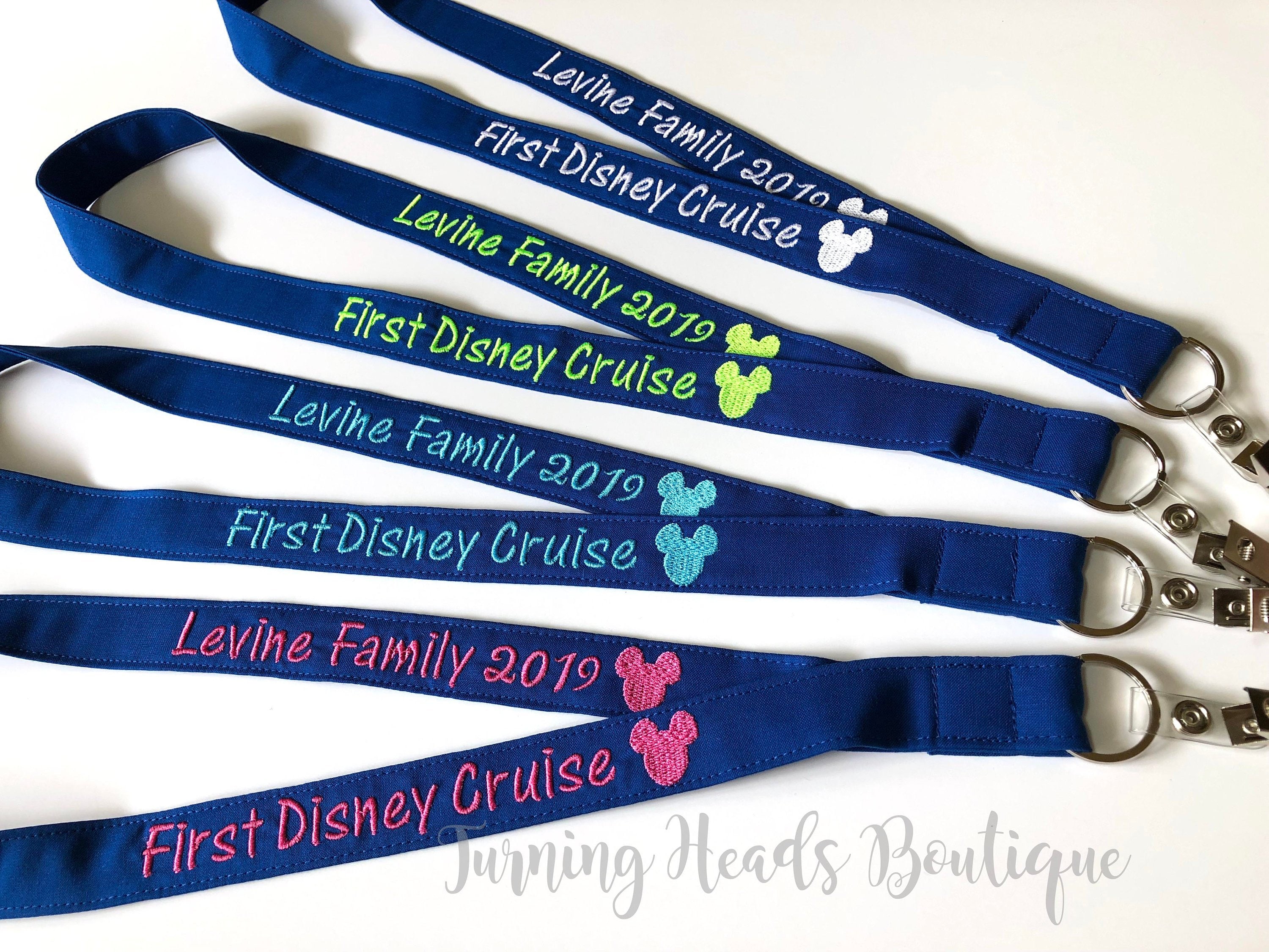Frost Canberra Håndfuld Disney Cruise Lanyard ID Badge Holder / Personalized / Family - Etsy