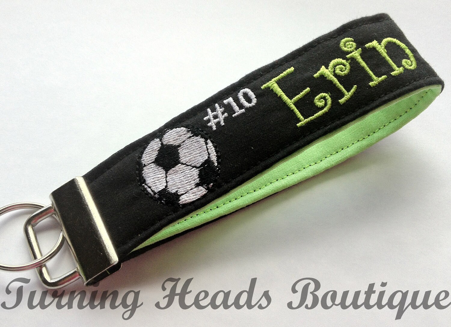 monogrammed soccer bag