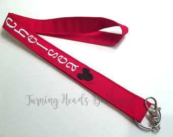 Teacher Lanyard ID Badge Holder with Mickey Head / Personalized / Monogrammed / Teacher Appreciation Gift/ Disney Lanyard/ gifts under 20