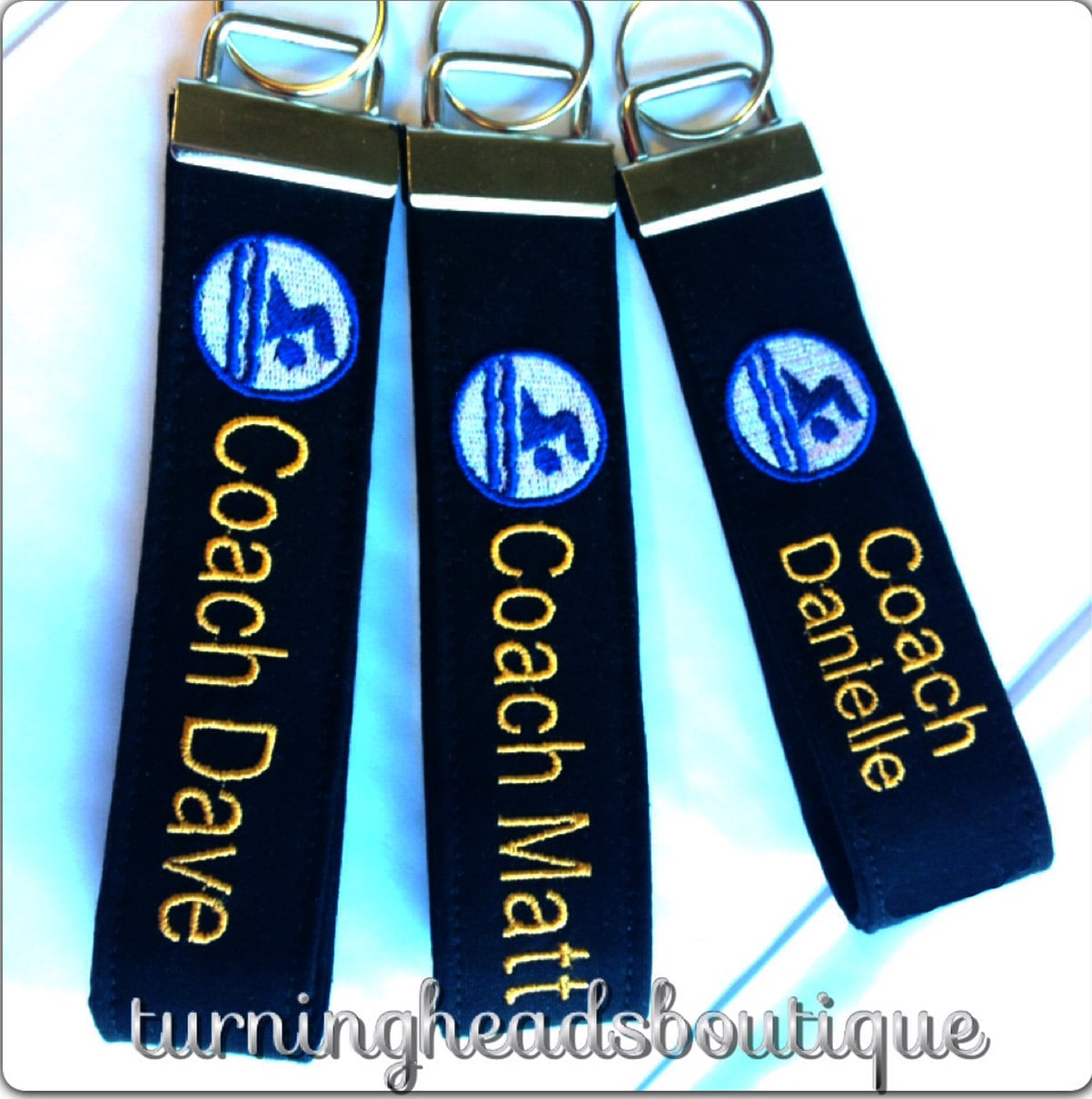 Personalized Coach Gift / Sports keychain / Monogrammed Key Etsy