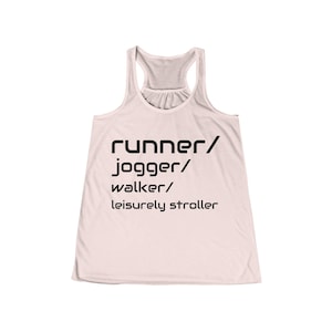 Athletic Tank Top for Women - Runner Jogger Walker Stroller Workout Shirt