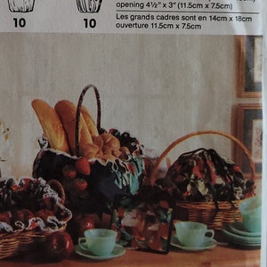 Schnittmuster für Geschenke, Papierkorb Bezug, Bilderrahmen, Kissen, Papiertaschentuch Bezug & Taschentuch Dekor - Einfachheit 7869 G