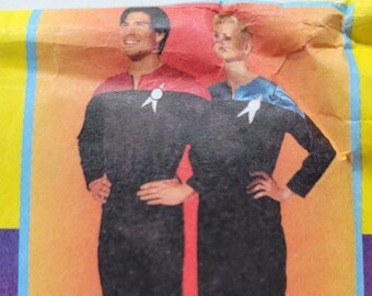 Adult Star Trek or Astronaut Costume Sewing Pattern, UNCUT 1990s Space Alien Pattern, Teen Tween Woman or Man - McCall's 9493