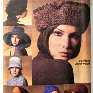 Patricia Underwood Hat - Etsy