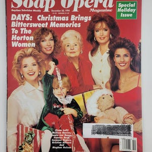 Soap Opera Magazine December 20 1994, Vol. 4 No. 51, Christmas Theme