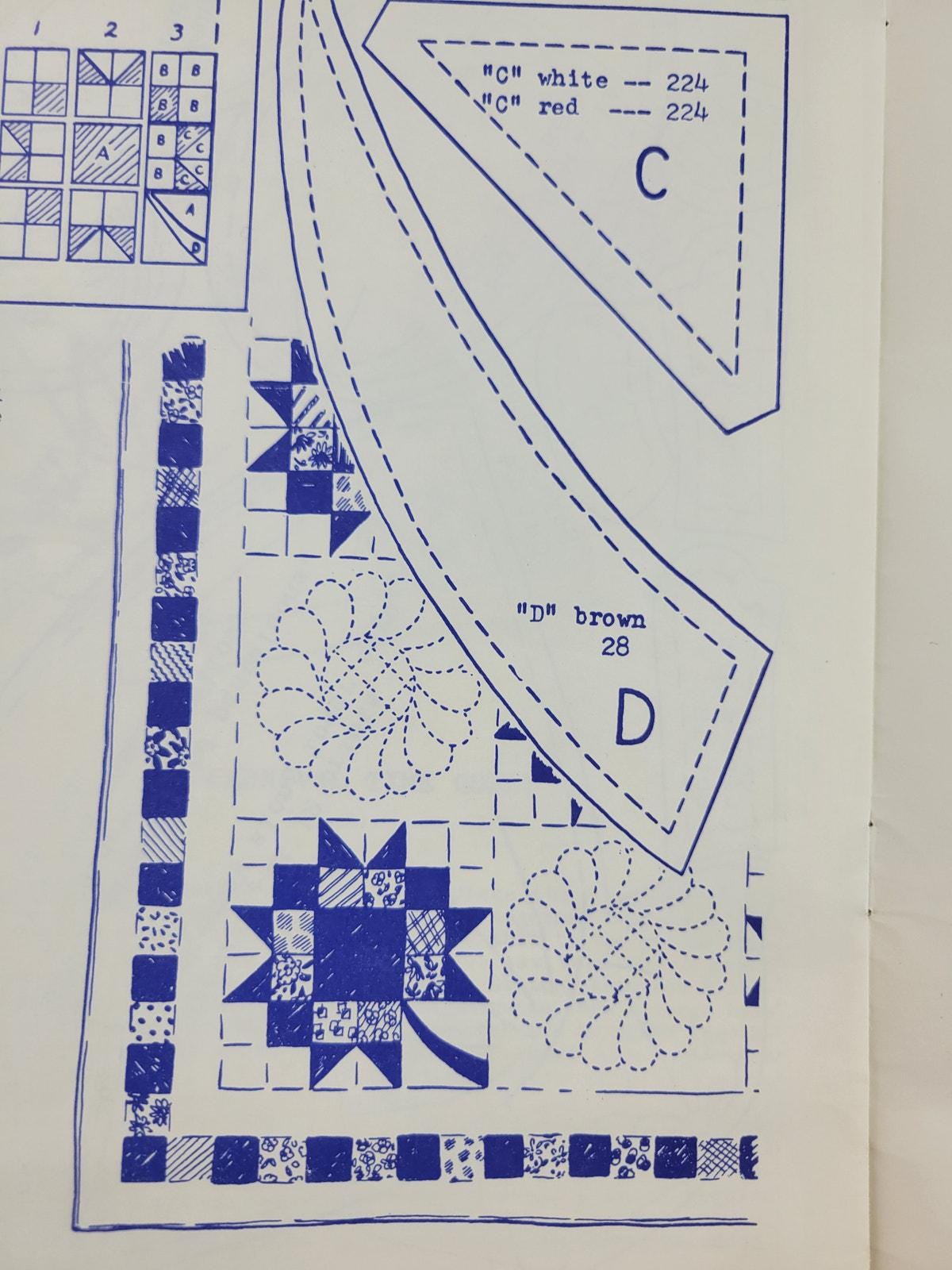 Vtg Quilting Booklet: Aunt Martha's Favorite Quilts #3230, Block ...