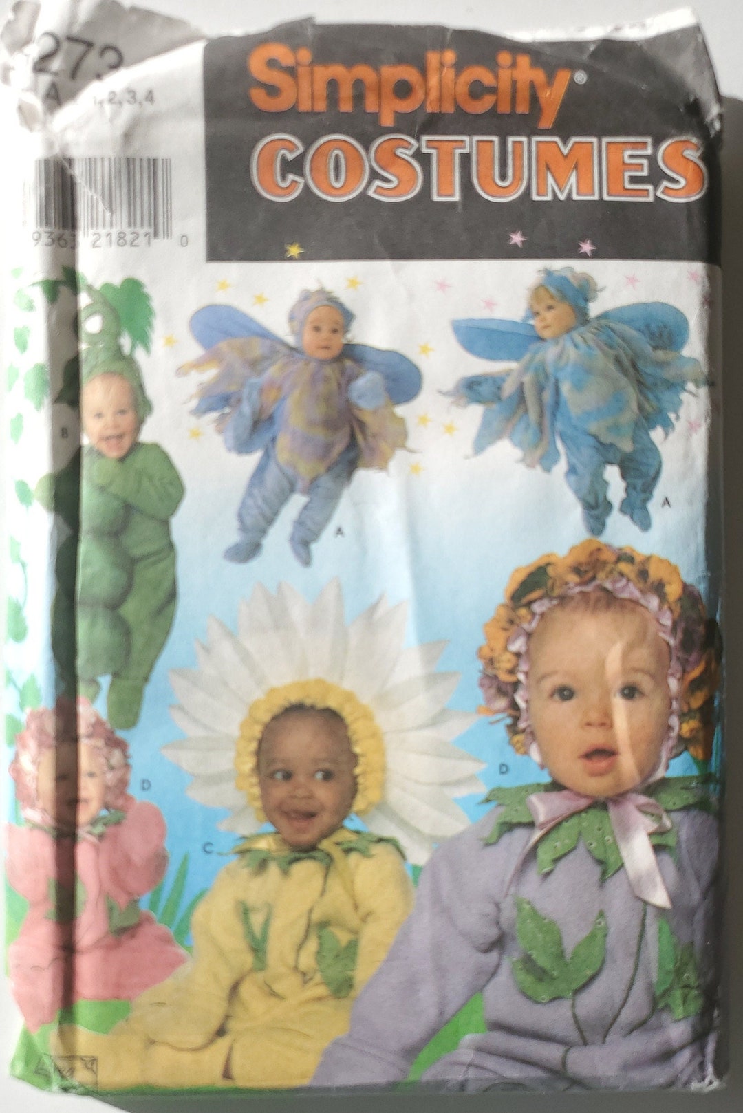 Baby & Toddler Costume Pattern UNCUT Sewing Pattern for Etsy