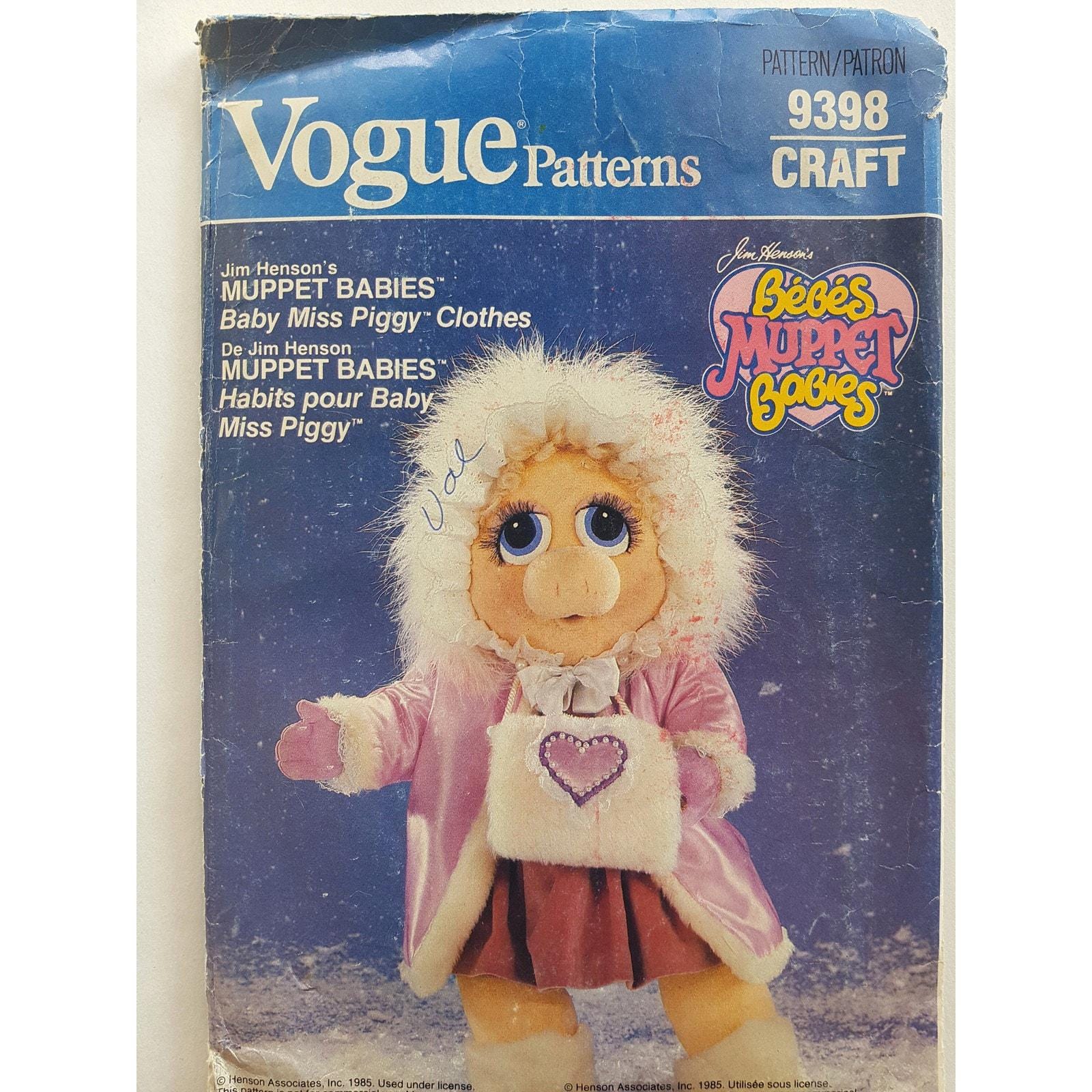Vintage miss piggy doll - Etsy 日本