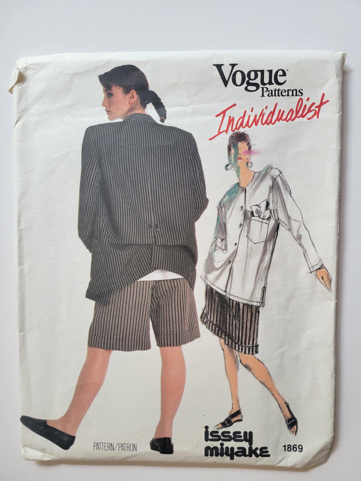 B32.5 Isse Miyake Vogue Individualist Sewing Pattern for