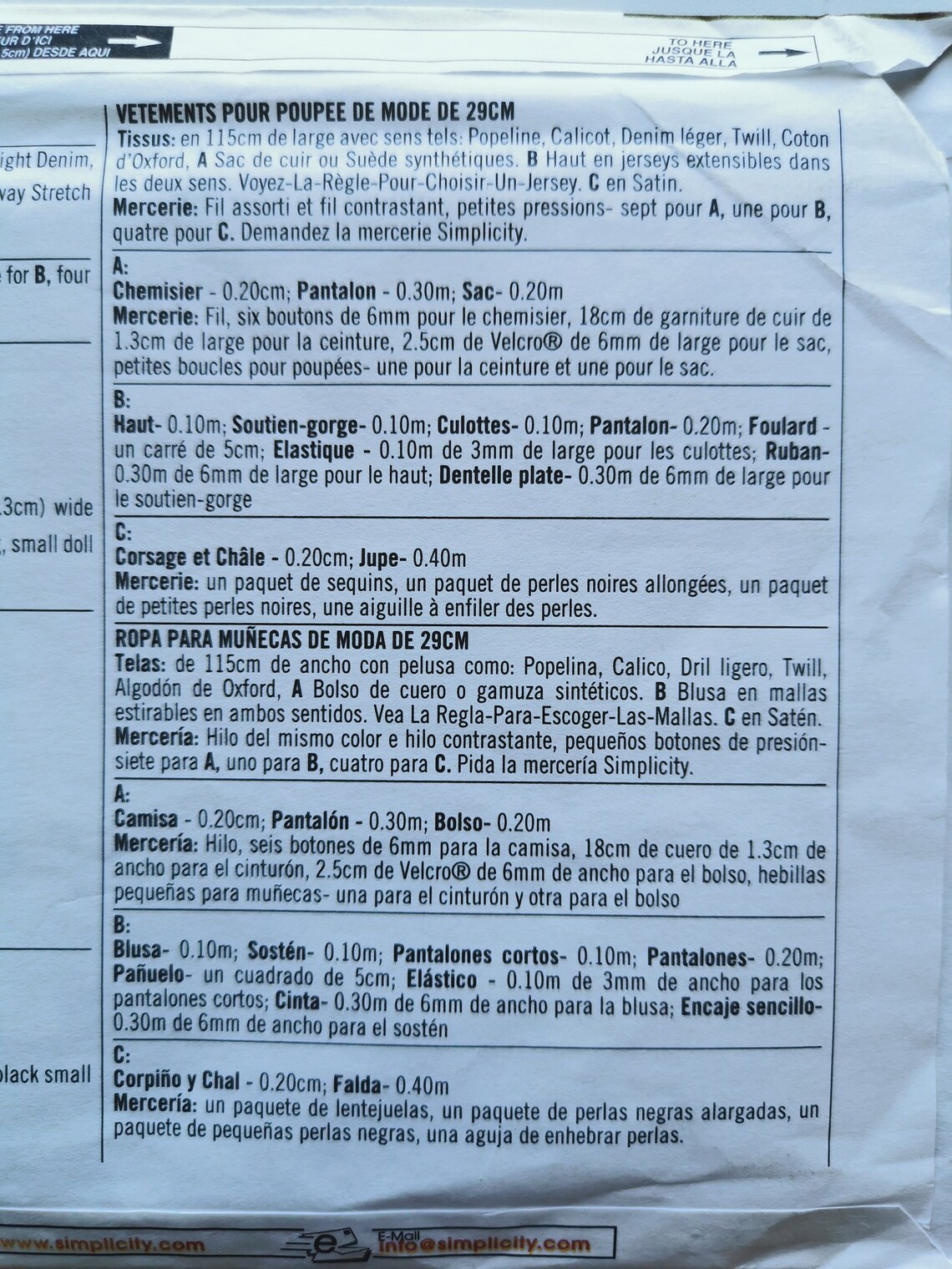 Barbie Clothes Pattern UNCUT Simplicity Doll Collector's | Etsy