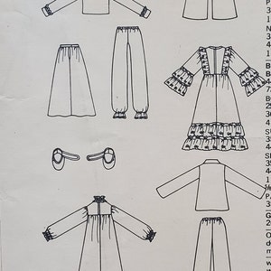 Rag Doll Pattern - UNCUT Vintage Sewing Pattern for 32" Boy and Girl ...