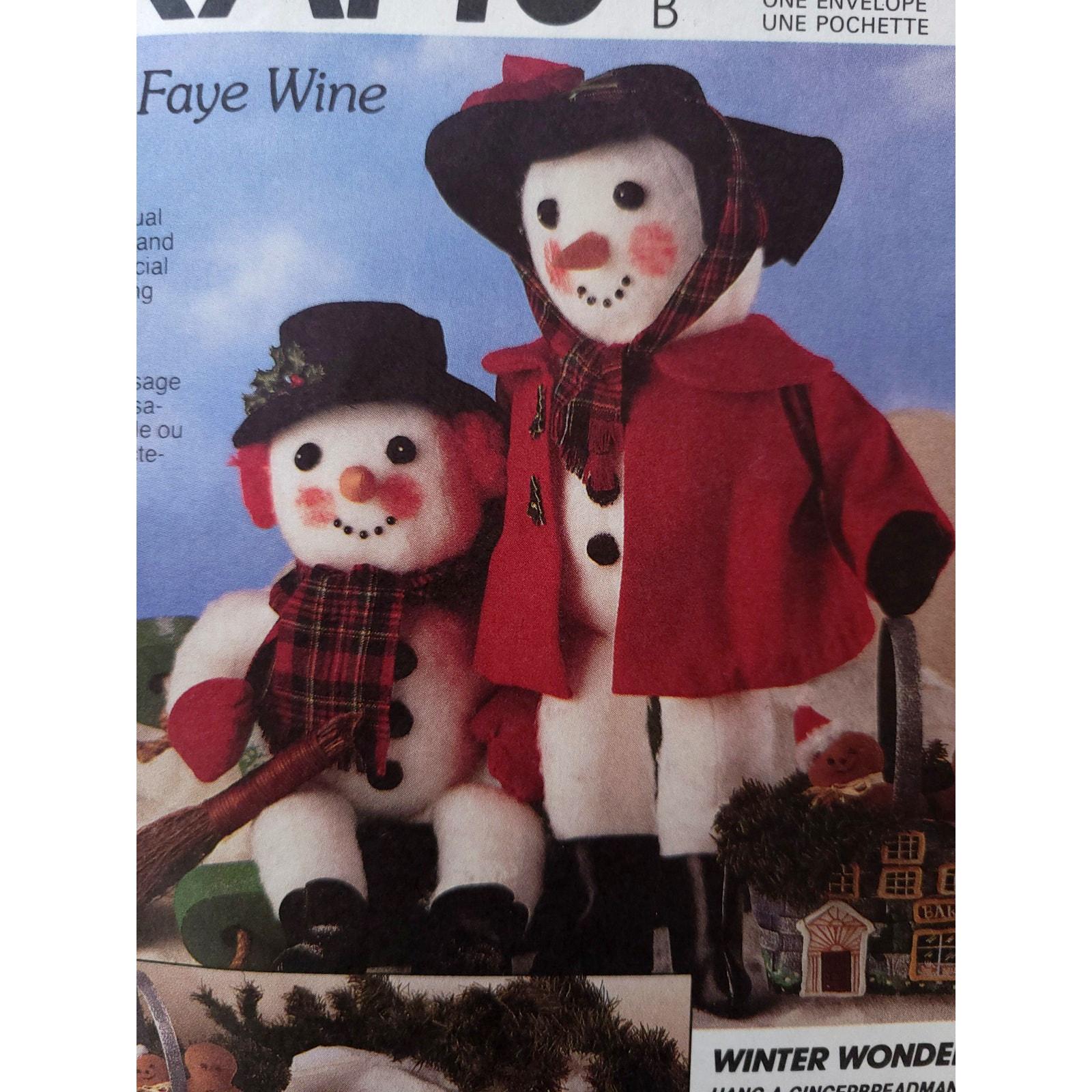 Sewing Pattern for Winter Decor, Mccall's 6157, 28