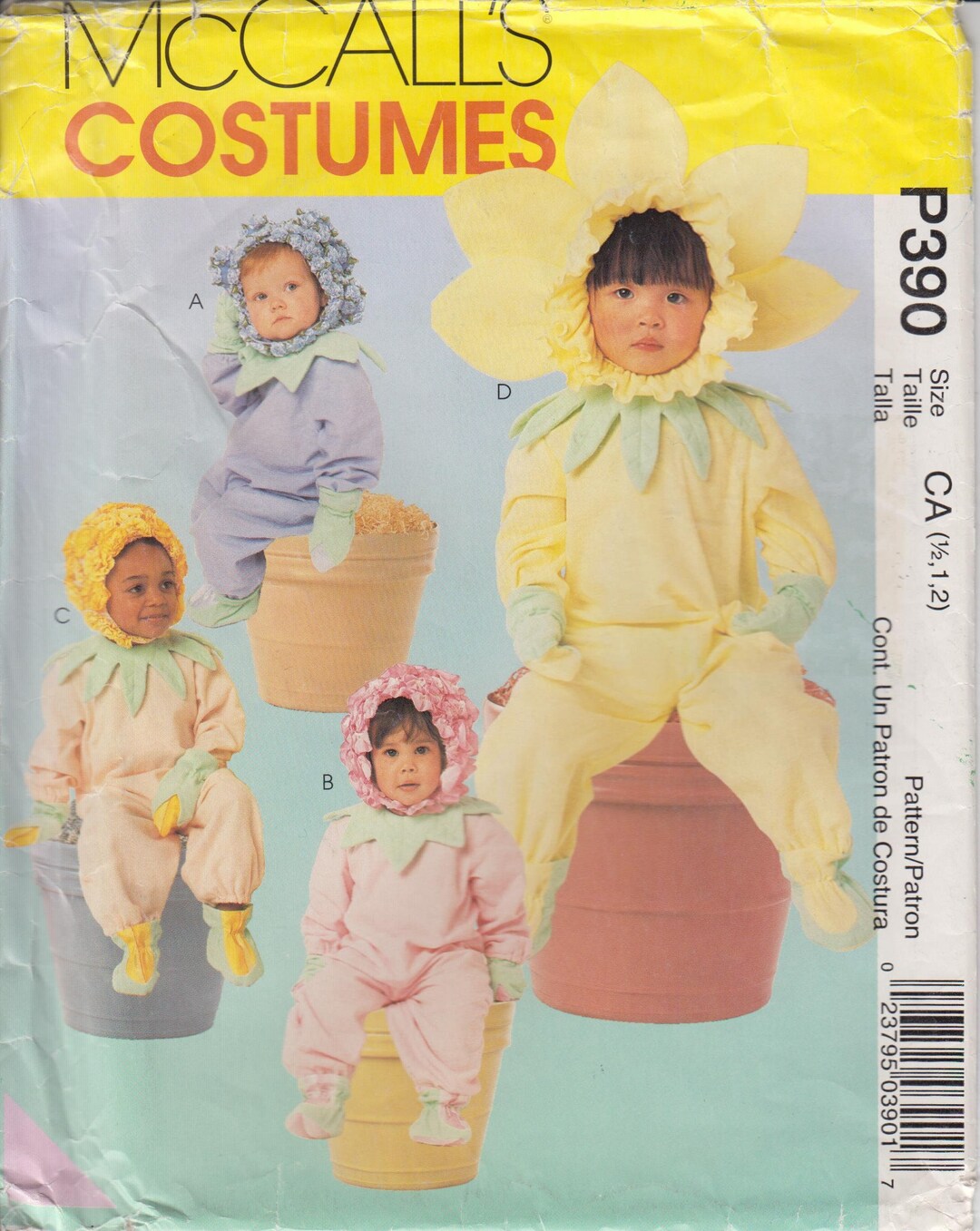 Sewing Pattern for Baby Costume Toddler Costume Sewing Etsy