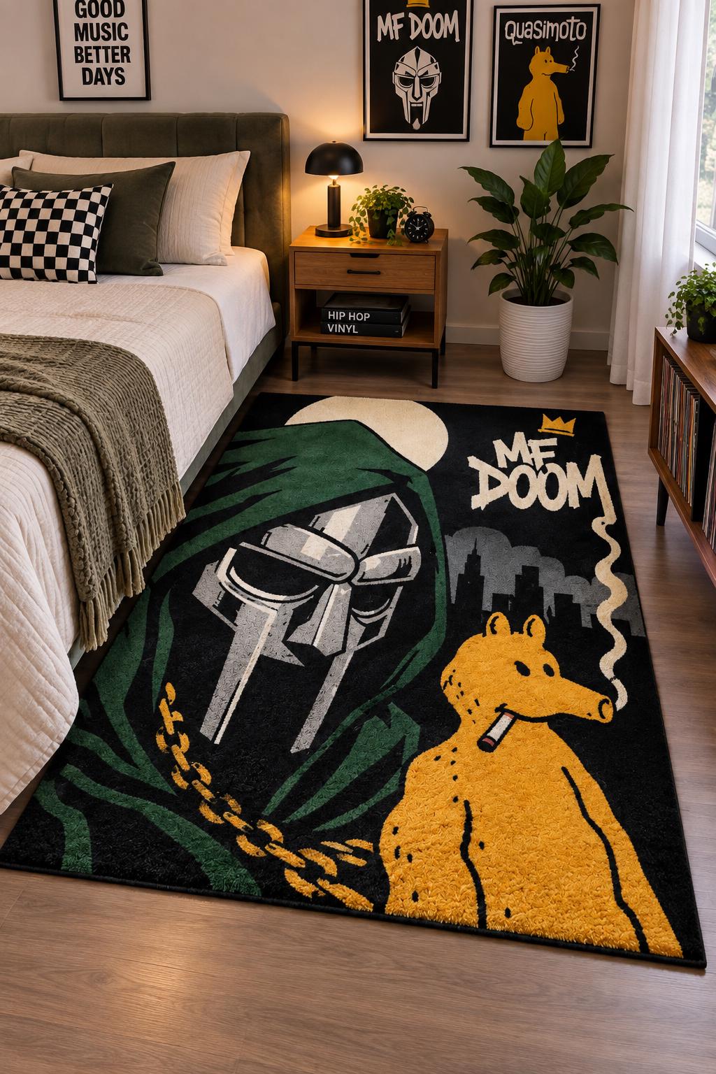 Custom rug mf doom - Etsy 日本