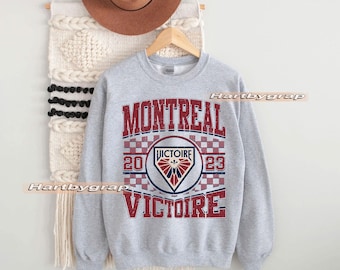 Vintage Montreal Victoire Sweatshirt, Vintage Victoire Shirt, Montreal Hockey Frauen Pullover, Hockey Frauen Sweatshirt, Victoire Sweatshirt