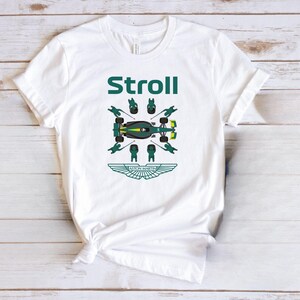 Lance Stroll Tshirt, Car Racing Tee, Racing Gift, Motor Sports Tshirt, Racing Car Driver Shirt, Stroll Shirt, Aston Martin Tee, Gift for Him