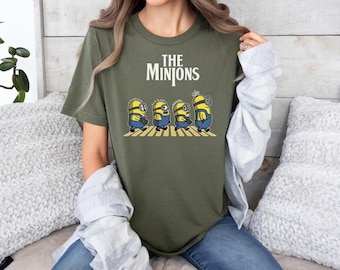 Yellow Cartoon Shirt, Retro Movie Tee, Cute Character Tshirt, Trendy Cartoon Shirt, Parody Movie Tee, Disney Shirt, Gift for Kids