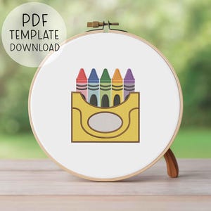 Teacher life embroidery design with books apple pencil crayon, back to school machine embroidery files