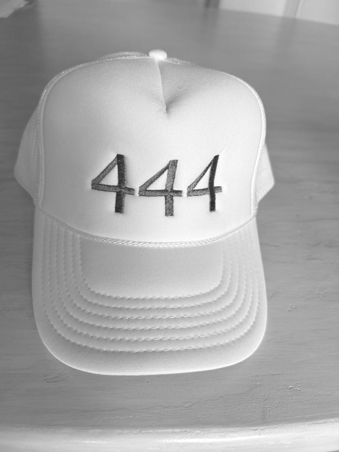 444 Angle Number Trucker Hat - Etsy