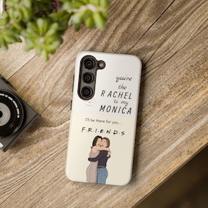 Friendship Phone Cases, Best Friend Gift, Rachel and Monica, TV Show Merchandise, Protective Case, Gift for Friends