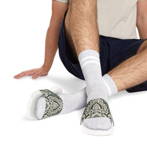 Stylish Men&#39;s Removable-Strap Sandals with Elegant Design, Summer Footwear, Casual Slip-ons, Beach Shoes, Gift for Him