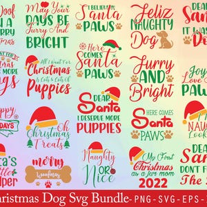 Christmas dog svg bundle, Christmas dog svg,Christmas dog png,Christmas dog quotes svg,Dog Quotes Svg, Funny Dog Svg,Commercial use