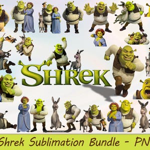 Shrek, Shrek Png-Datei, Png-Bundle, Vektor, Cricut, Silhouette, Cut Files, digitaler Download, Sofort-Download, Vektor-Datei Png-Datei, Shrek HD