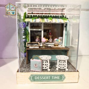 DIY Miniature Dollhouse, Mini House, Miniature Doll House Kit, DIY Mini Toys Kit