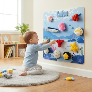Ocean Felt Board 海底毛毡板