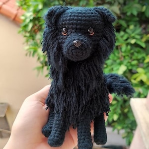 Custom Crochet Dog From Photo, Custom Dog Plush , Crochet Animals, Meaningful Gift For Parents, Handmade Crochet Pet, Knitted Dog