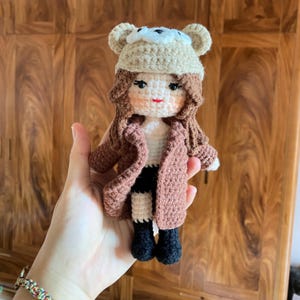 Custom Doll, Portrait Doll, Custom Look Alike Crochet Doll, Crochet Doll From Photo, Personalized Doll, Handmade Gift, Gift For Her
