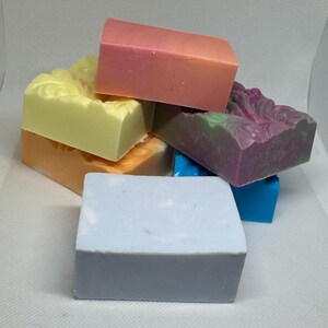 Homemade Soap Sampler Pack, Over 1 Pound of Soap