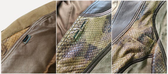 Gucci Suede & Python Leather Jacket | Tom Ford Er… - image 19