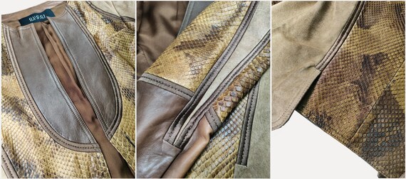 Gucci Suede & Python Leather Jacket | Tom Ford Er… - image 17
