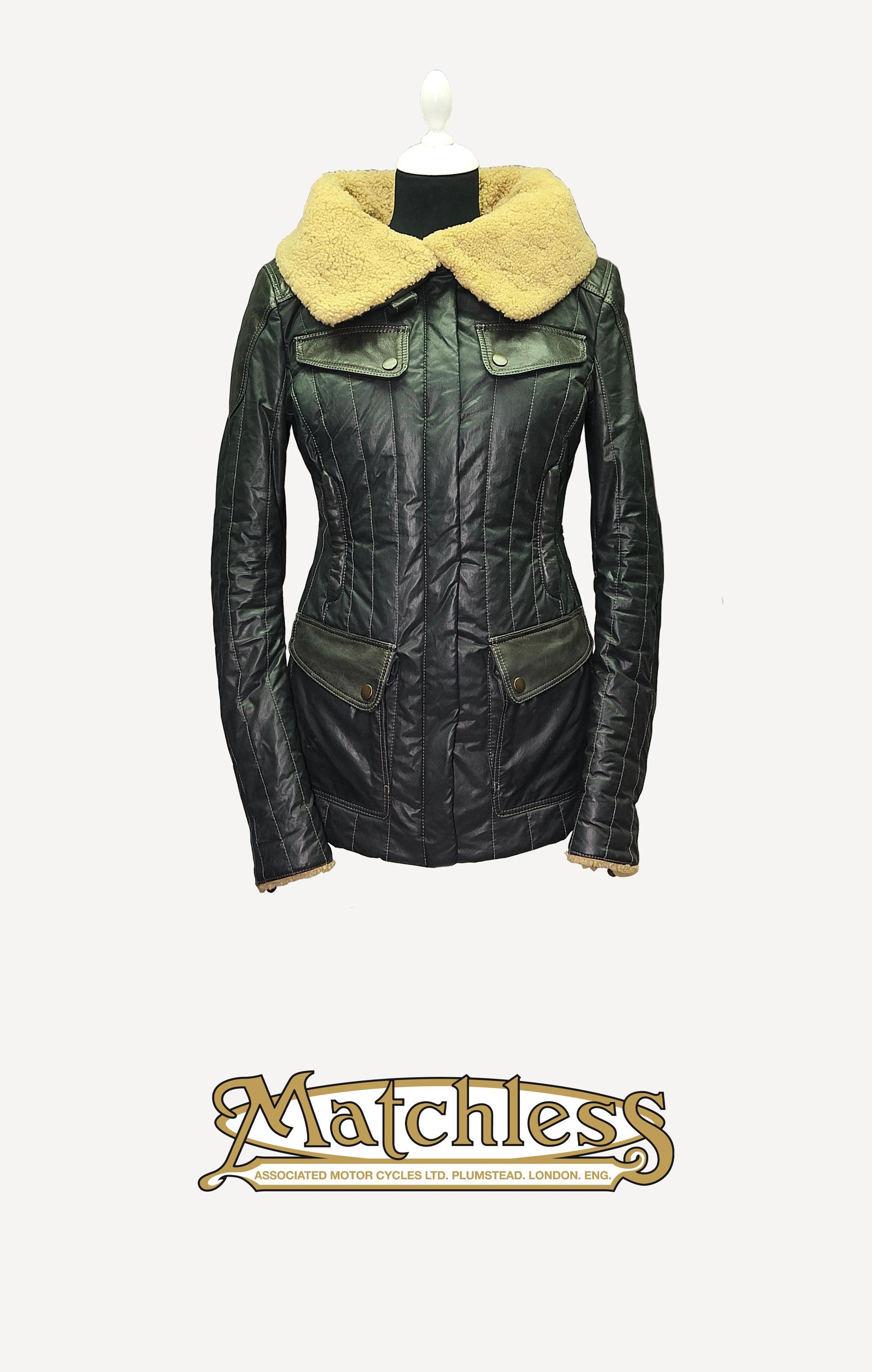 MATCHLESS Made in Italy Gray Sheffield Wax Cotton