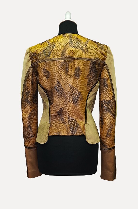 Gucci Suede & Python Leather Jacket | Tom Ford Er… - image 7