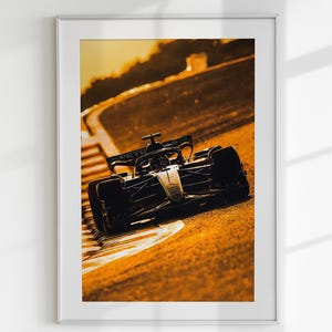 F1 Monaco Grand Prix Car Print: Formula 1 Racing Wall Art (Digital Download
