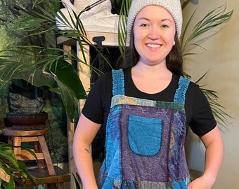 Patchwork Overalls *Multiple Listings* | Cute | Crunchy | Handmade | Hippie | Boho | Yoga | Festival