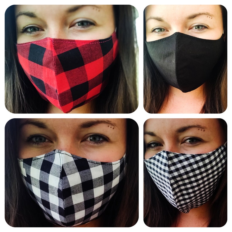 Fall Autumn Cotton Face Mask Calgary Face Cover Nose Etsy