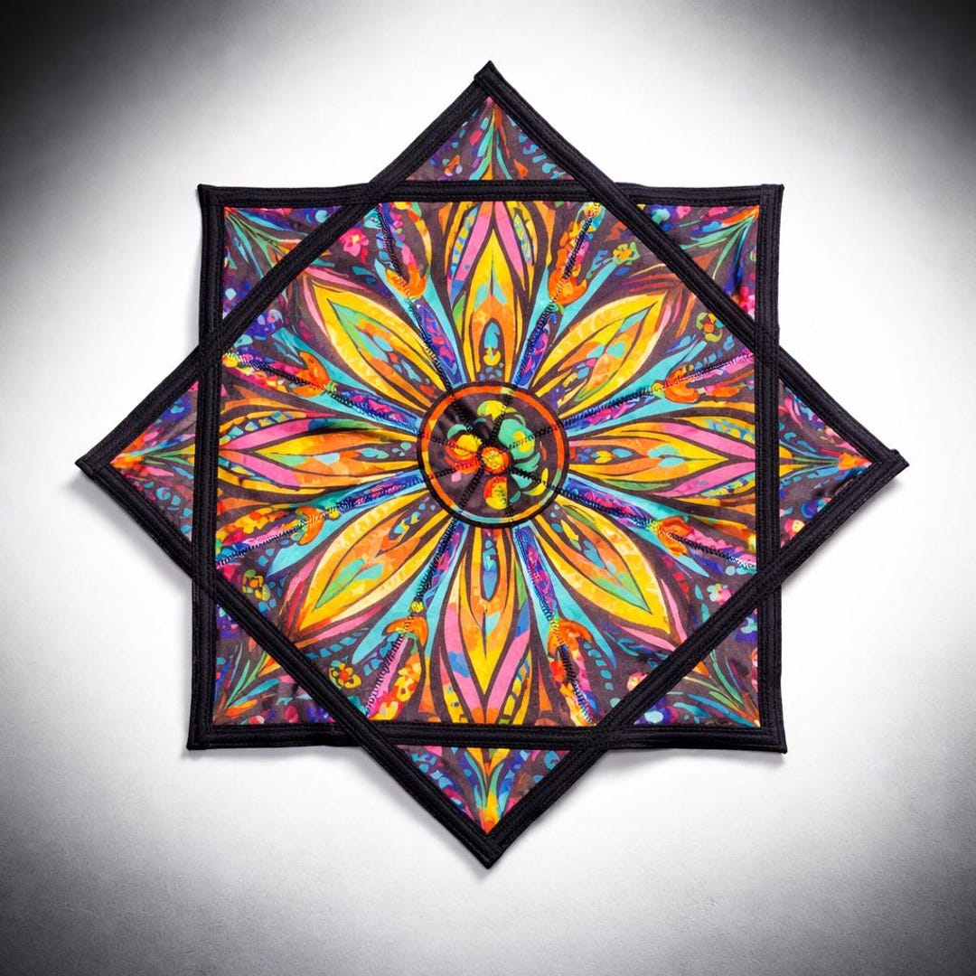 Flow Prop Rave Festival Flow Star, Double Sided Dapo Stars | Spin Prop for Rave and ...