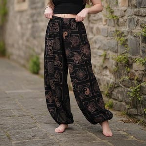 Yin Yang Pants - Etsy